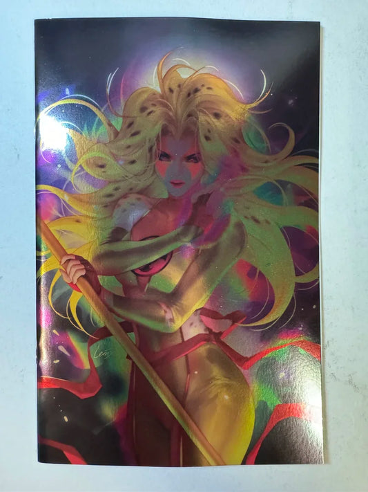 THUNDERCATS CHEETARA #1 NM 1:15 Foil Leirix Virgin Variant