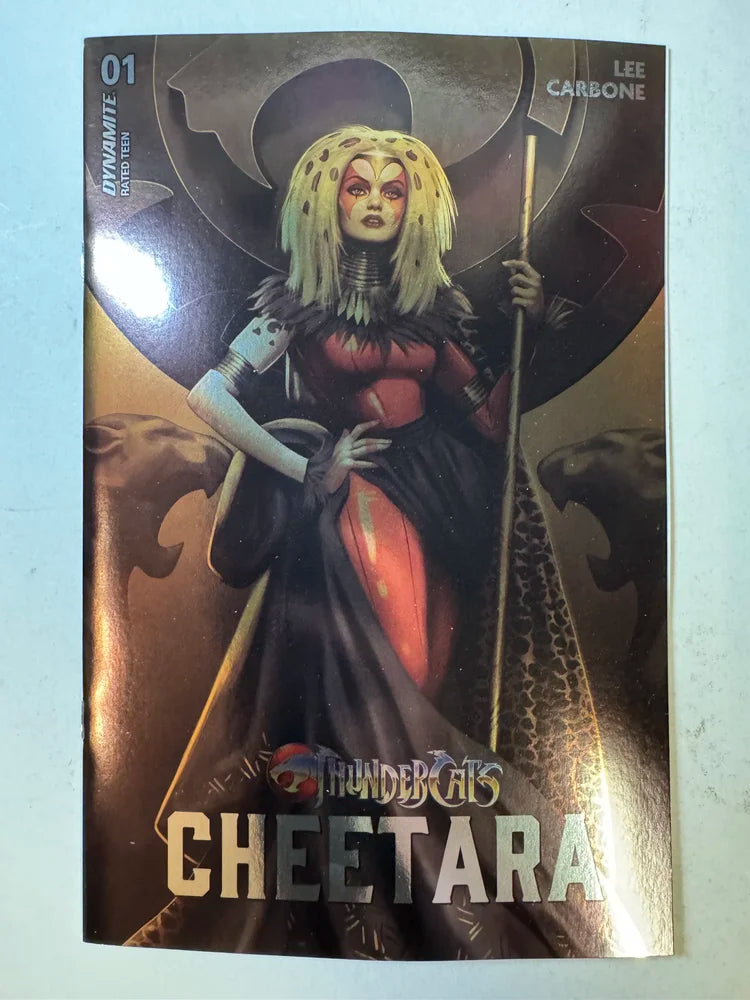 THUNDERCATS CHEETARA #1 NM 1:10 Foil Puebla Variant
