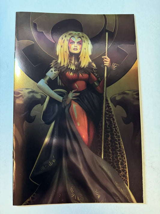 THUNDERCATS CHEETARA #1 NM 1:15 Foil Puebla Virgin Variant