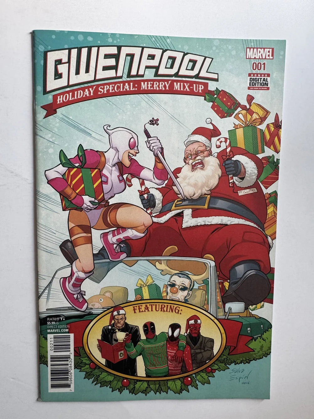 GWENPOOL HOLIDAY SPECIAL Merry Mix-Up #1 NM