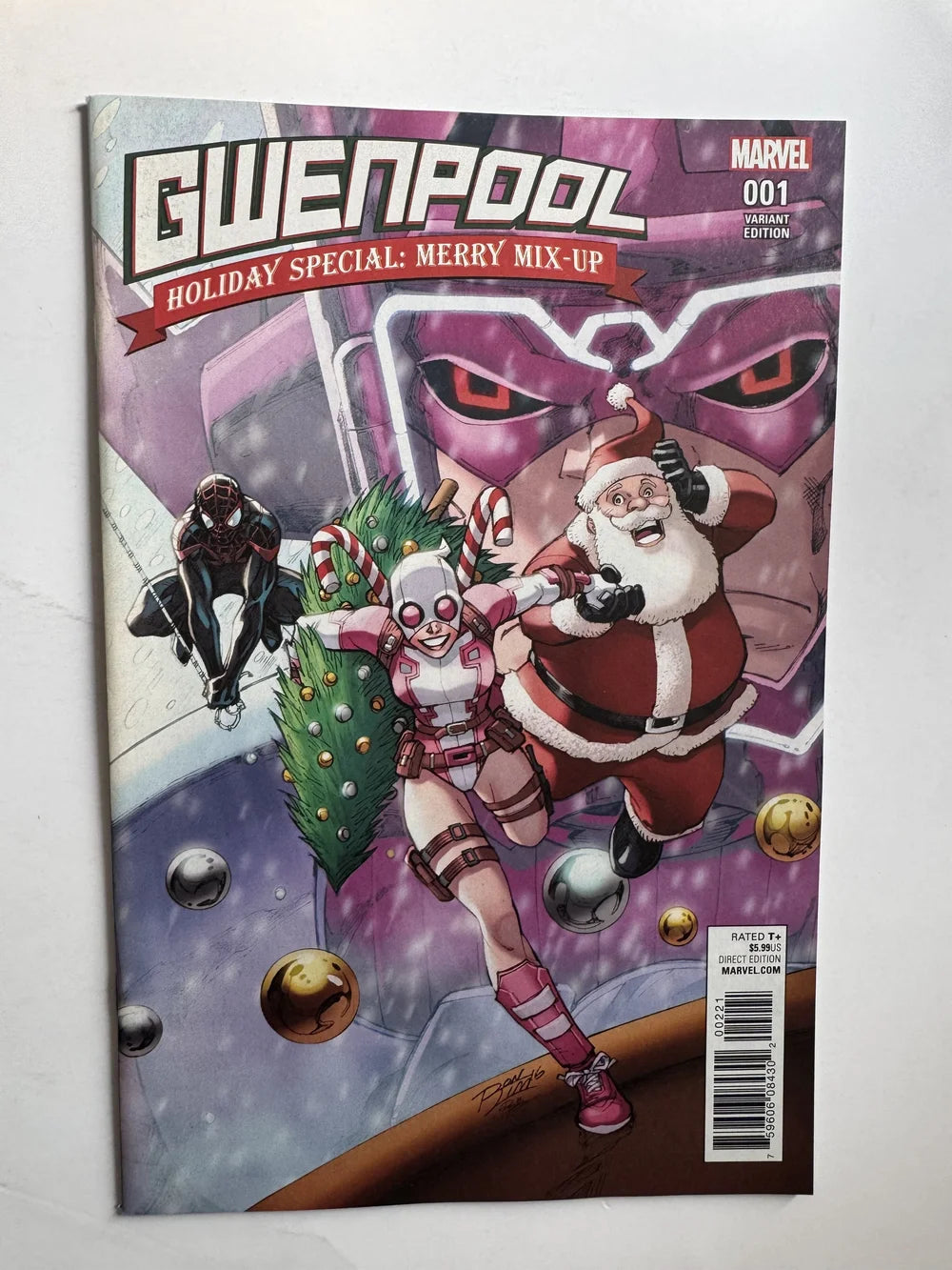 GWENPOOL HOLIDAY SPECIAL Merry Mix-Up #1 NM Ron Lim Variant
