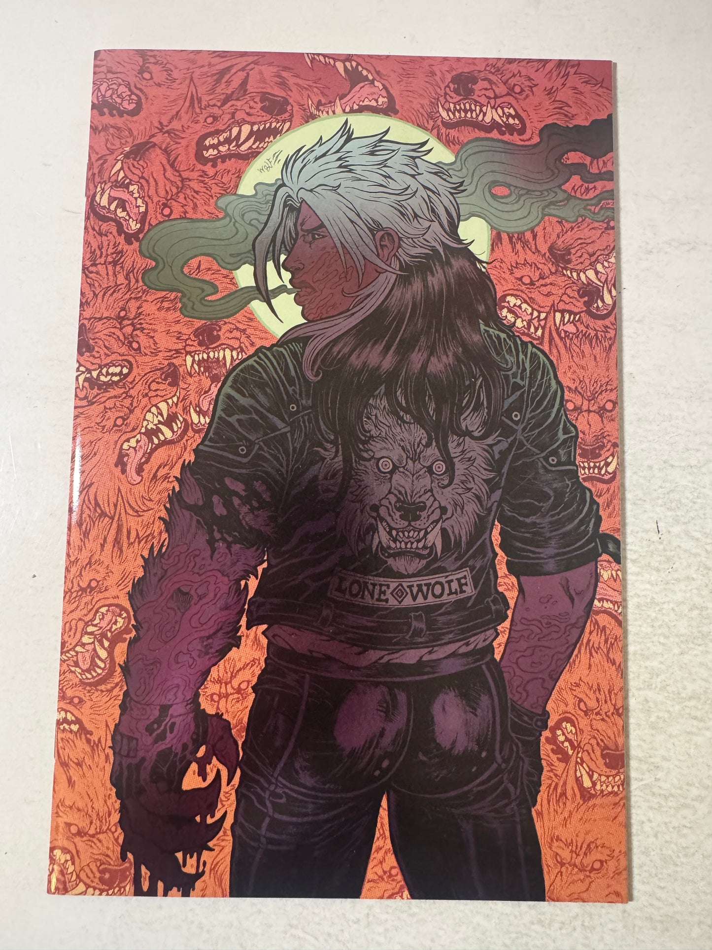 LUNAR ROOM #1 NM 1:100 Foil Virgin Maria Wolf Variant