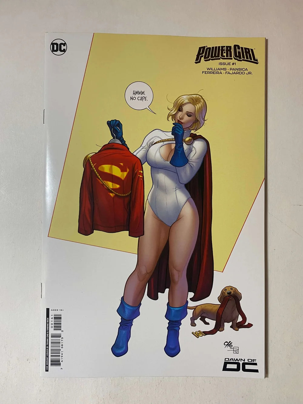 POWER GIRL #1 Vol 3 NM 1:50 Frank Cho Variant