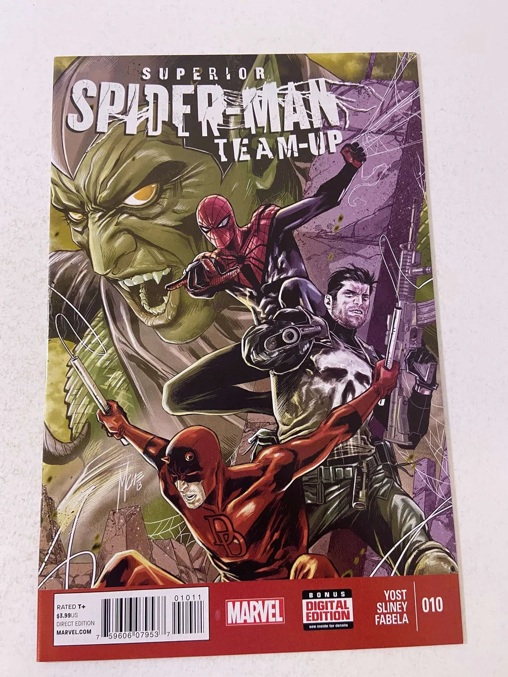 SUPERIOR SPIDER-MAN TEAM-UP #10 NM Checchetto Cover