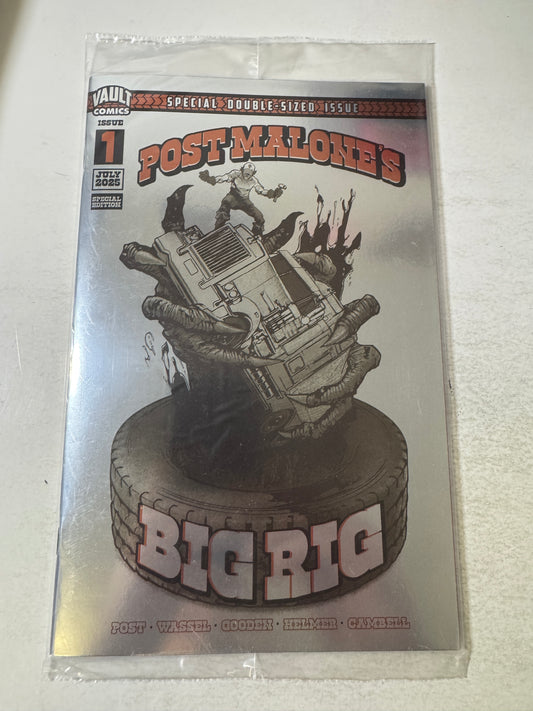 POST MALONE'S BIG RIG #1 NM Special Edition Foil Variant