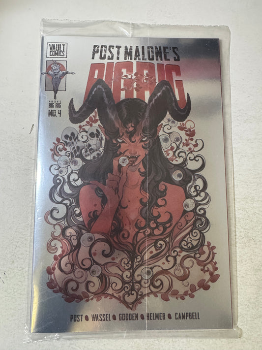 POST MALONE'S BIG RIG #4 NM Peach Momoko Foil  Variant