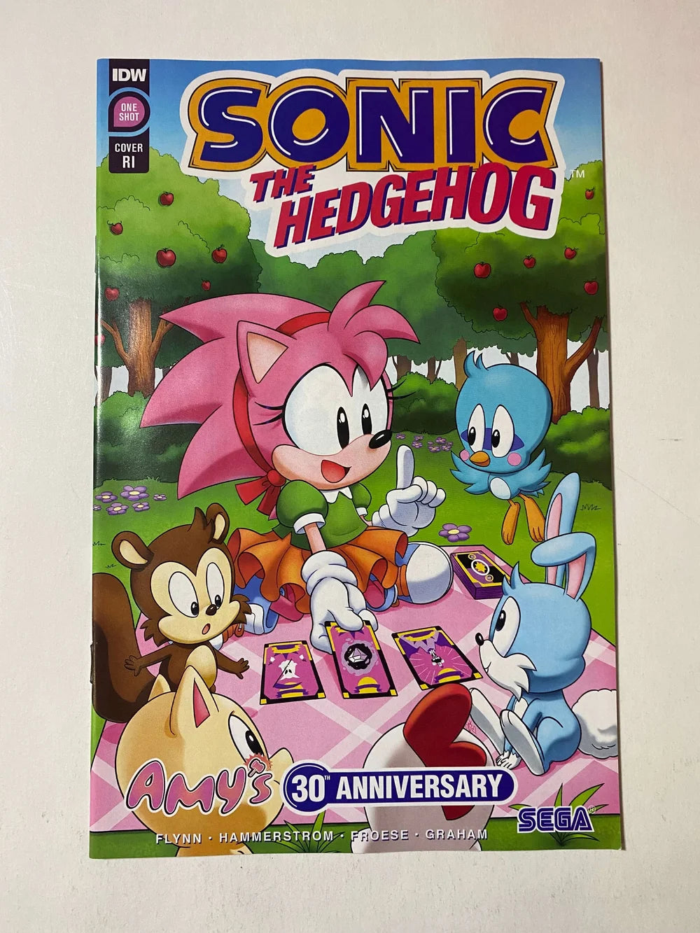SONIC THE HEDGEHOG Amy's 30th Anniversary NM 1:10 Variant