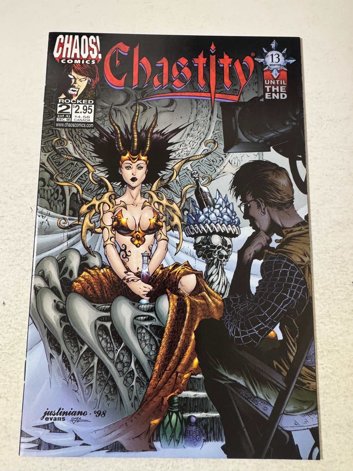 CHASTITY Rocked #2 NM-