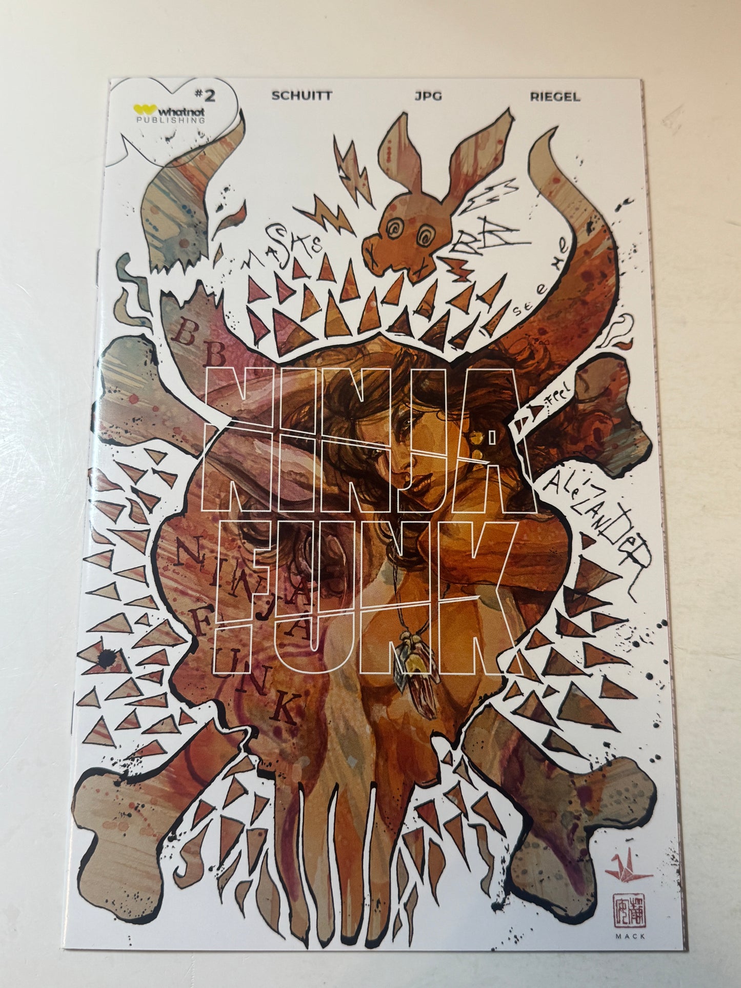 NINJA FUNK #1 NM David Mack Cover