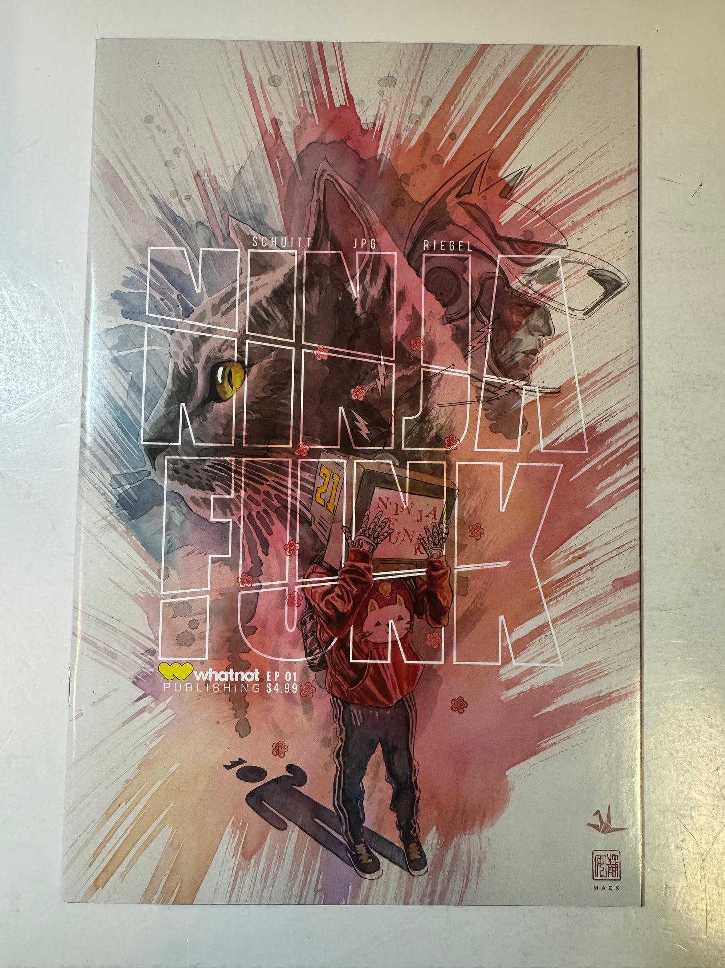 NINJA FUNK #2 NM David Mack Cover