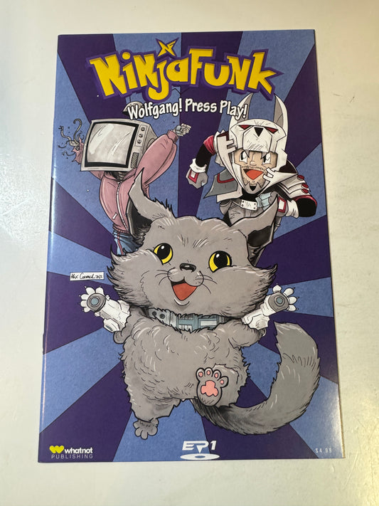 NINJA FUNK #1 NM Cormack Pokemon Homage Variant D