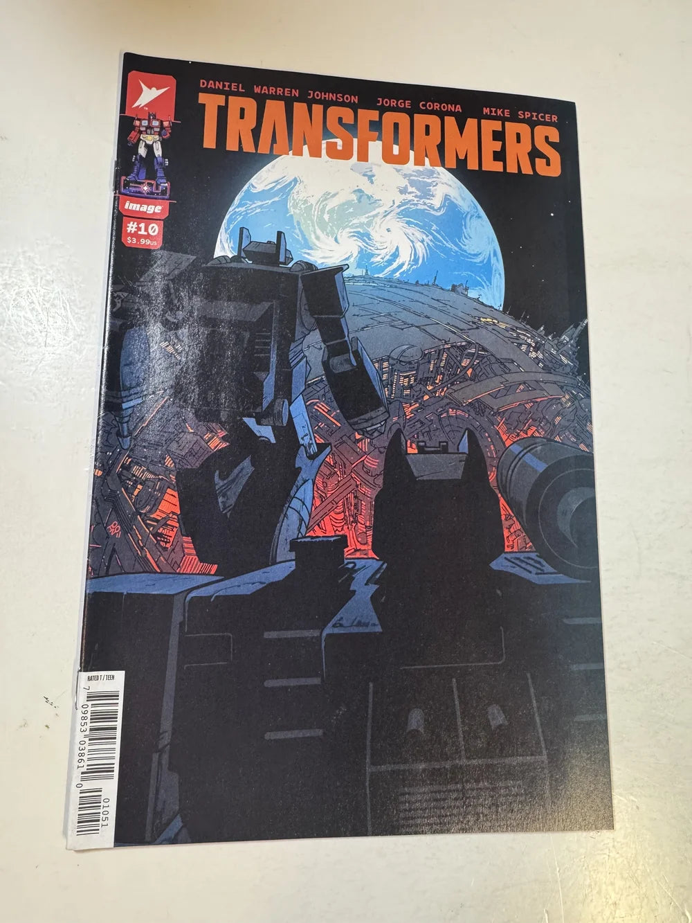 TRANSFORMERS #10 NM 1:50 Variant
