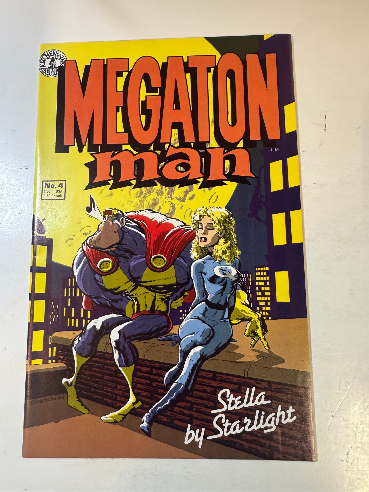 MEGATON MAN #4 NM-