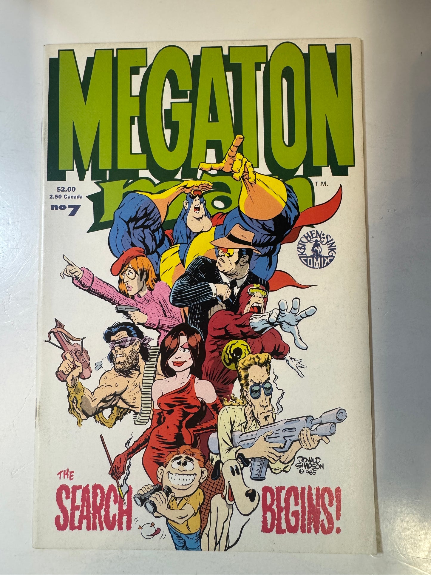 MEGATON MAN #7 NM