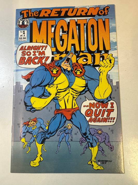 THE RETURN OF MEGATON MAN #1 NM-