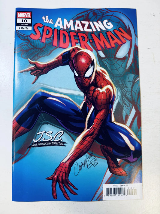 AMAZING SPIDER-MAN #10 Vol 7 NM J Scott Campbell Variant