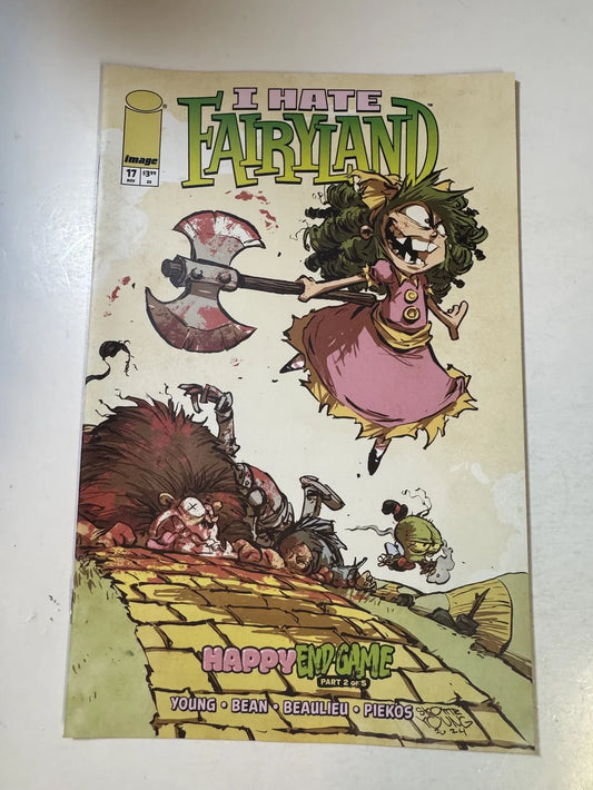 I HATE FAIRYL:AND #17 Vol 2 NM 1:10 Skottie Young Variant