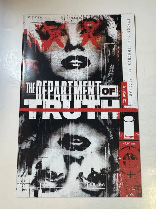THE DEPARTMENT OF TRUTH #25 NM 1:10 Marilyn Monroe Variant