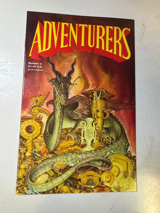 ADVENTURERS #8 VF-