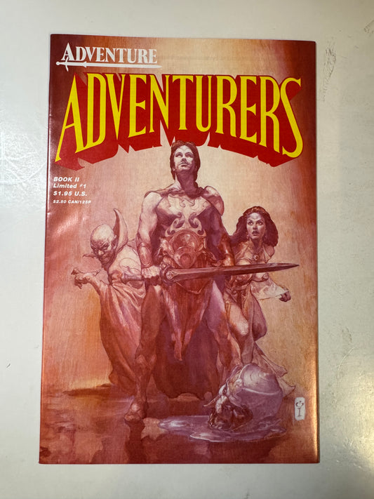ADVENTURERS #1 Book II FN/VF Variant