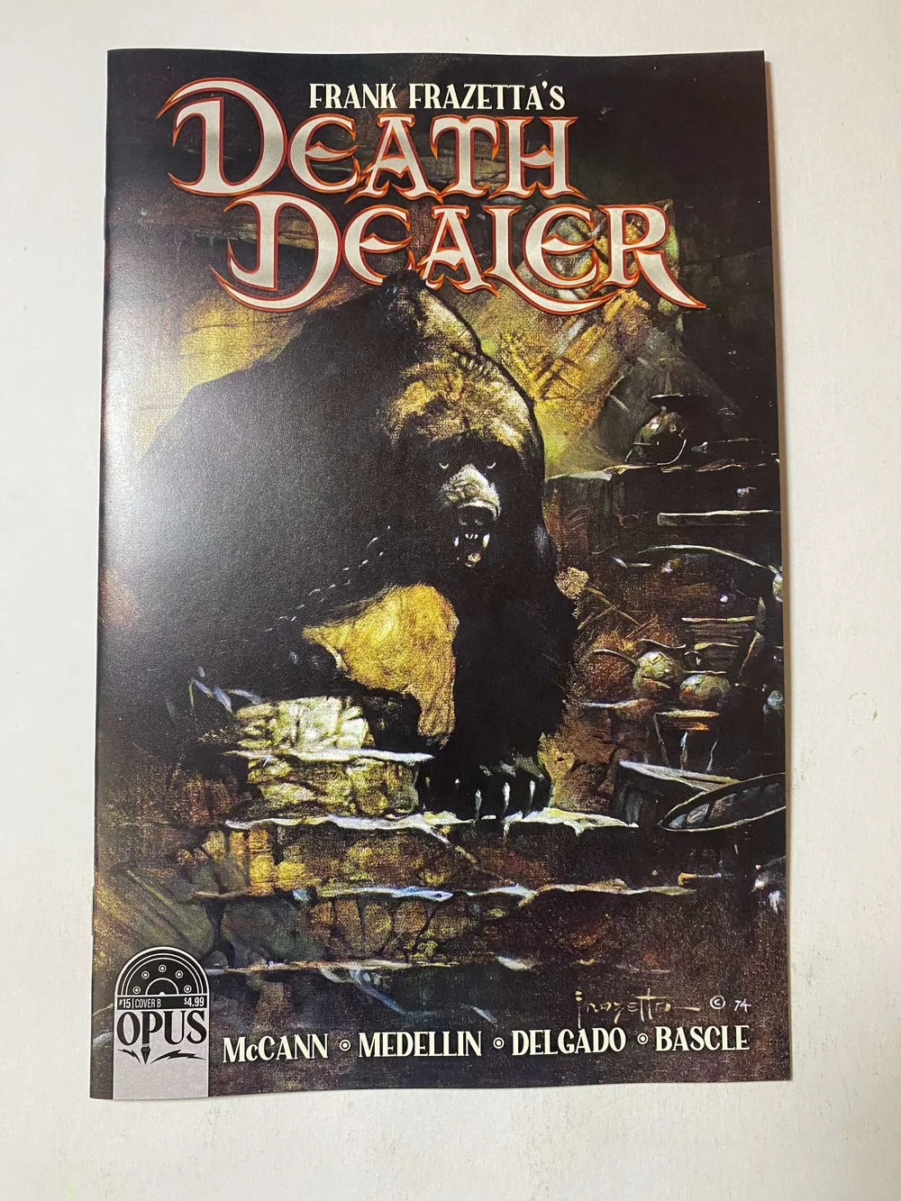 FRANK FRAZETTA'S DEATH DEALER #15 NM B Frazetta Variant (Opus)