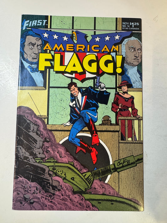 AMERICAN FLAGG #14 VF/NM