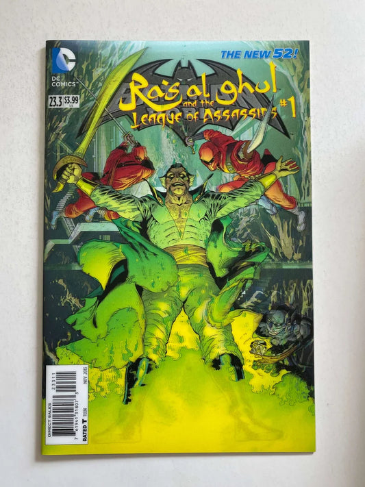 BATMAN & ROBIN #23.3 RA'S AL GHUL #1 Vol 2 NM Lenticular Cover