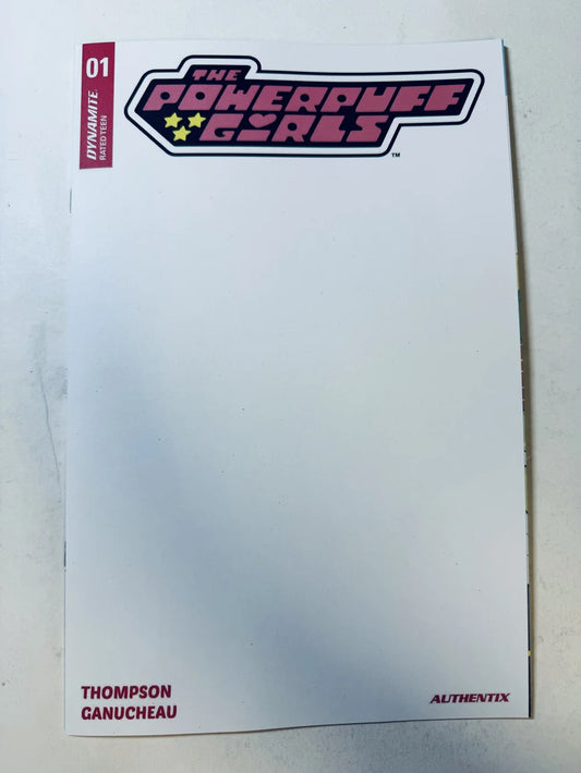 THE POWERPUFF GIRLS #1 NM Blank Variant