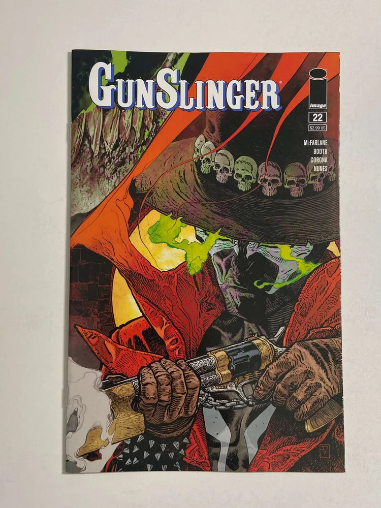 GUNSLINGER SPAWN #22 NM JH Williams III Cover