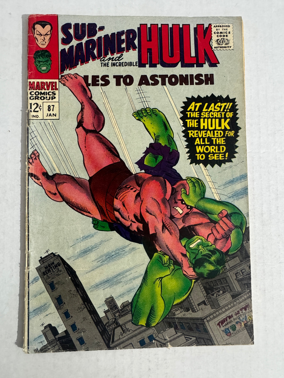 TALES TO ASTONISH #87 VG-