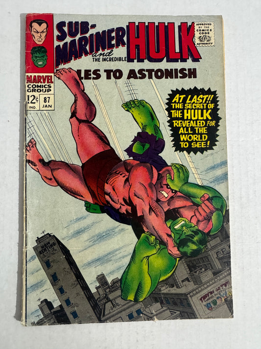 TALES TO ASTONISH #87 VG-