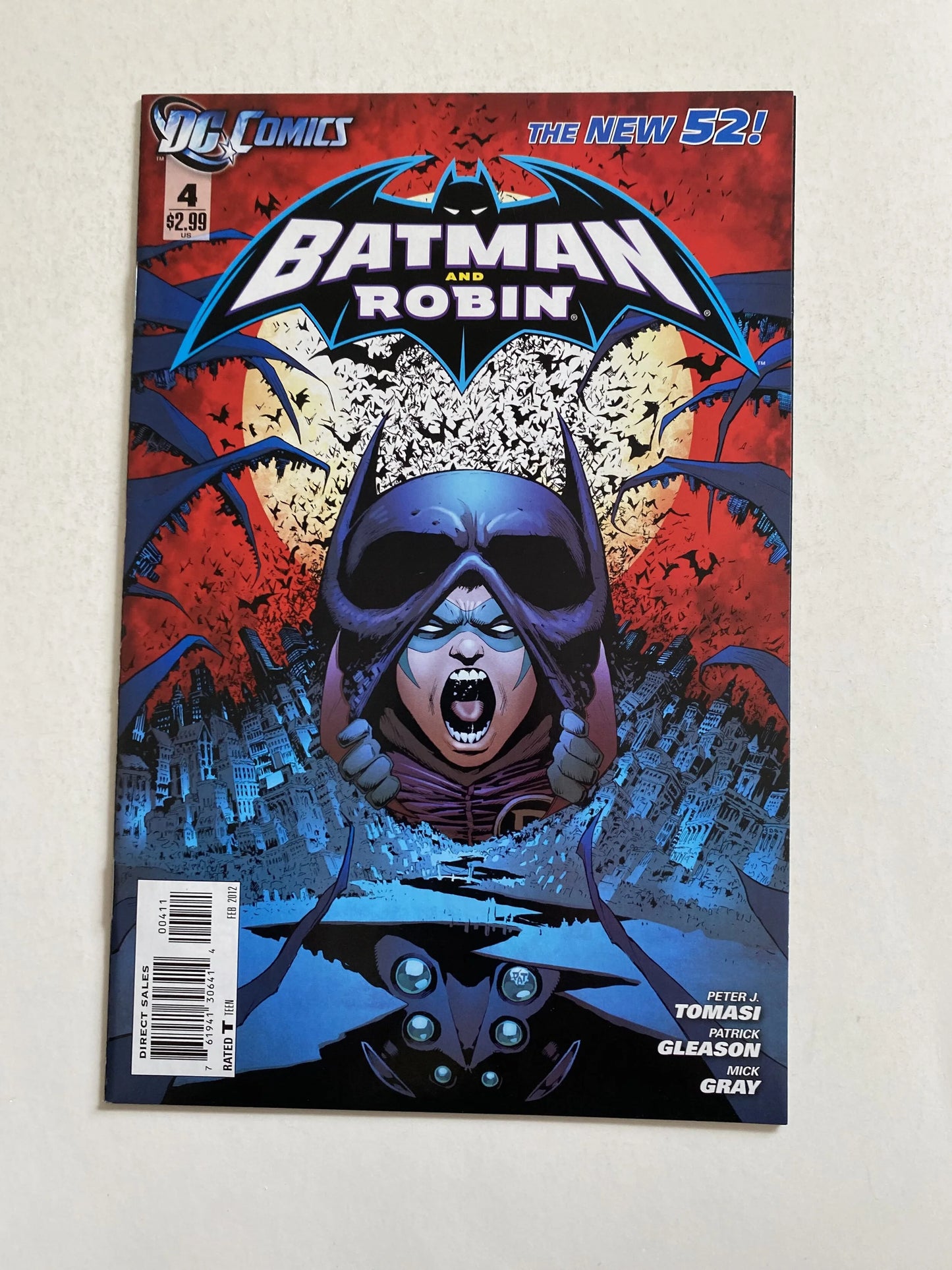 BATMAN & ROBIN #4 Vol 2 Patrick Gleason Cover