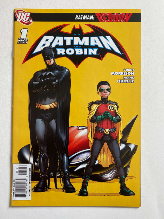 BATMAN & ROBIN #1 Frank Quitely Cover 1ST APPEARANCE
