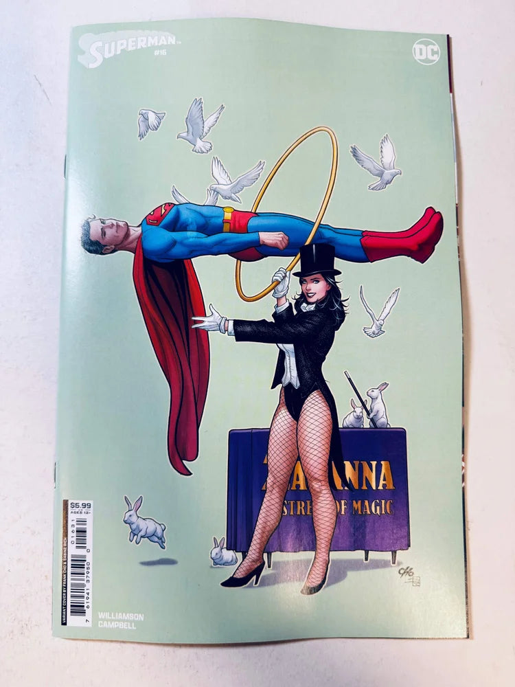 SUPERMAN #16 Vol 6 NM Frank Cho Zatanna Variant
