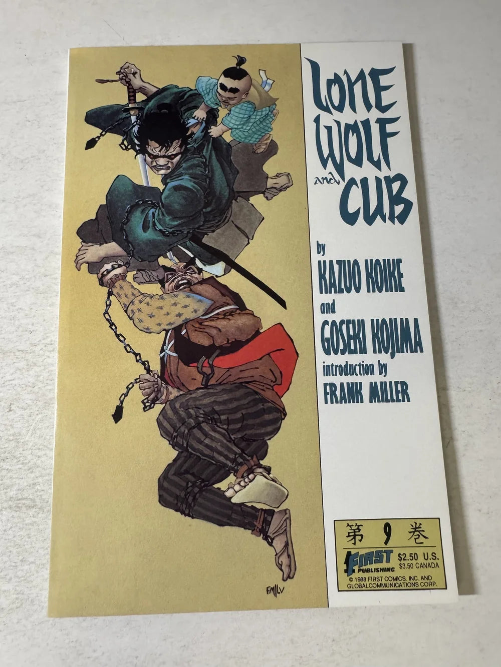 LONE WOLF AND CUB #9 NM-