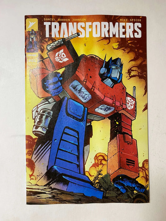 TRANSFORMERS #1 NM Daniel Warren Johnson Cover