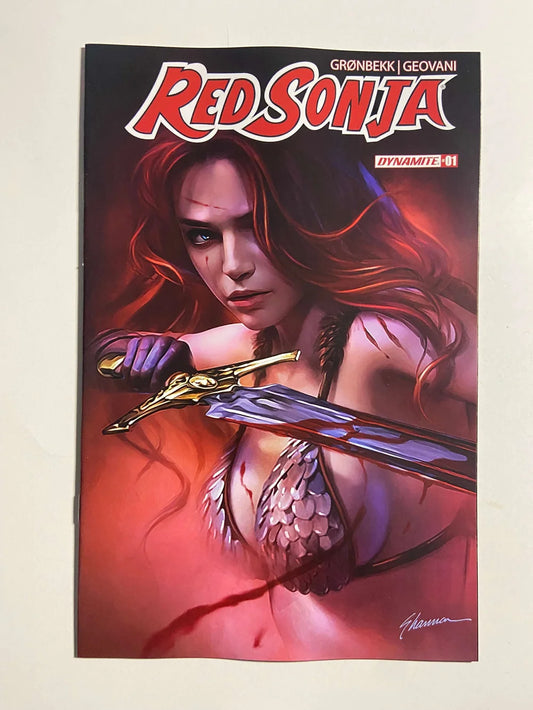 RED SONJA #1 Vol 7 NM Shannon Maer Cover (Dynamite)