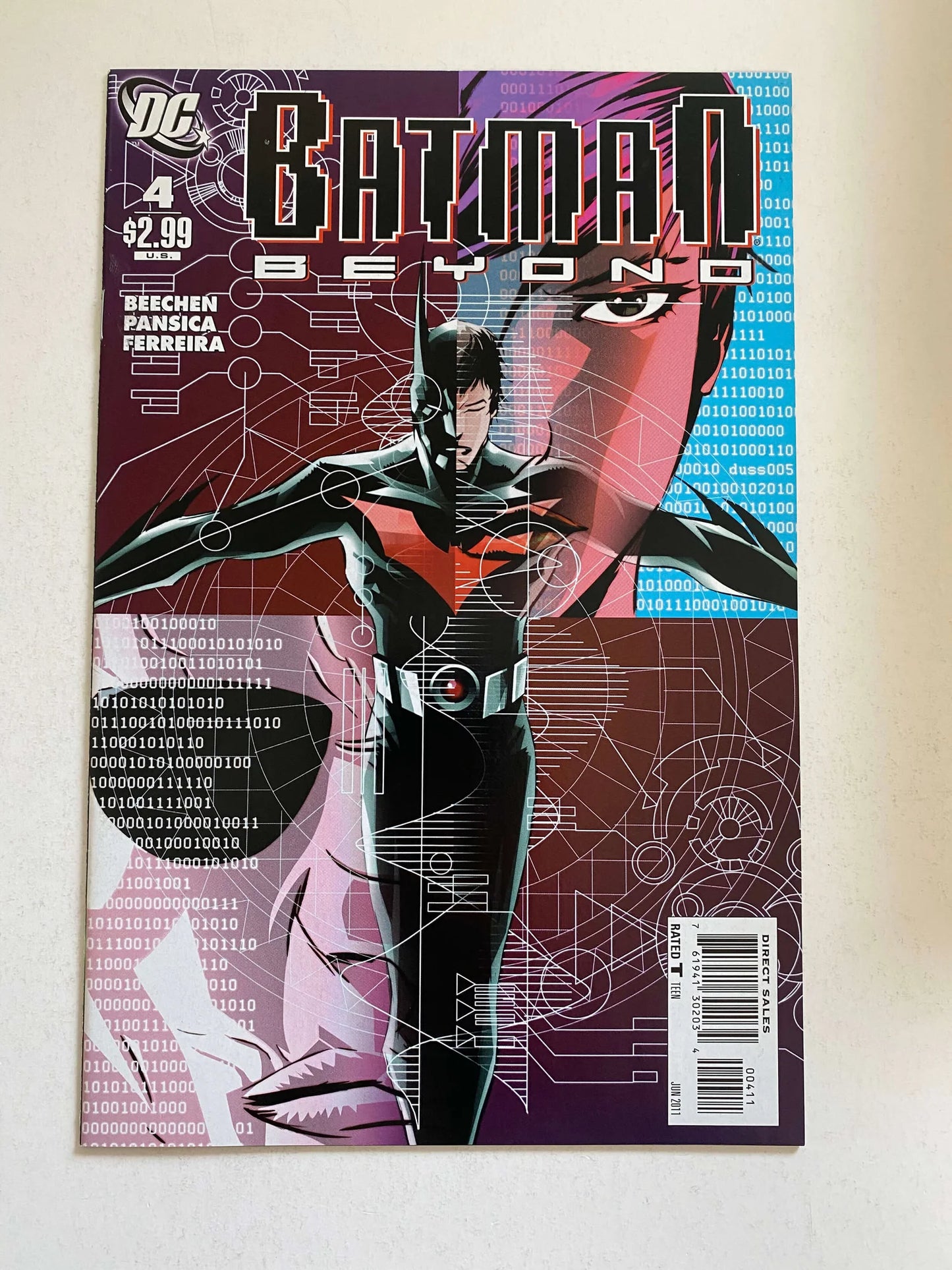 BATMAN BEYOND #4 Vol 4 Dustin Nguyen Cover