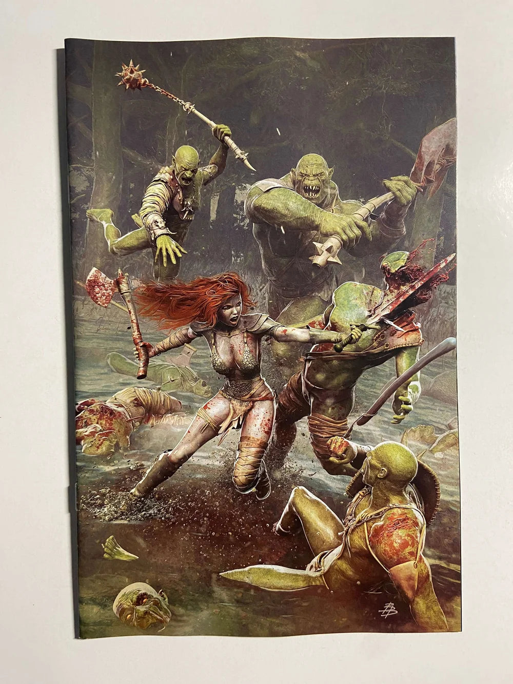 RED SONJA #1 Vol 7 NM 1:25 Virgin Bjorn Barends Variant (Dynamite)