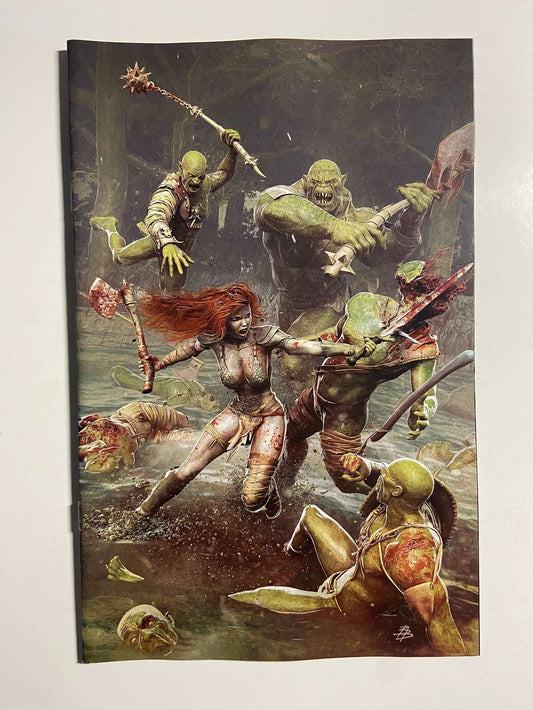 RED SONJA #1 Vol 7 NM 1:25 Virgin Bjorn Barends Variant (Dynamite)