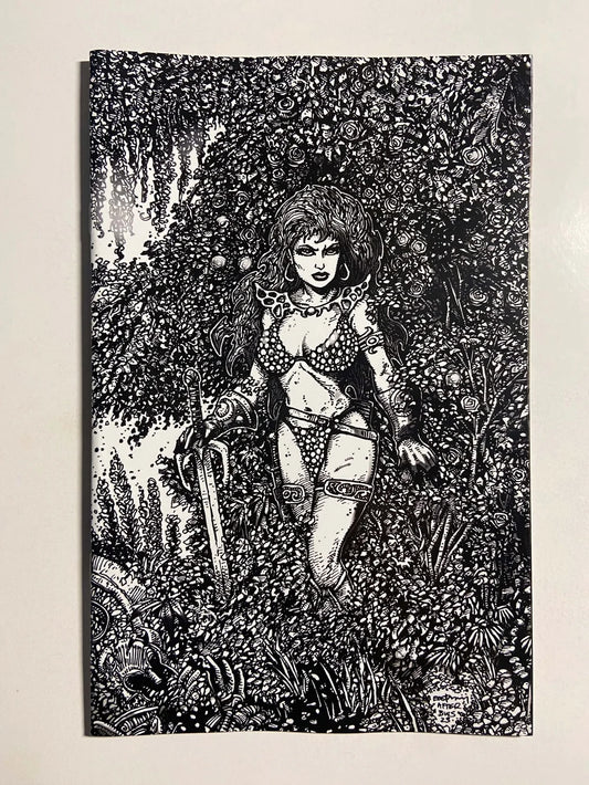 RED SONJA #1 Vol 7 NM 1:30 B/W Virgin Kevin Eastman Variant (Dynamite)