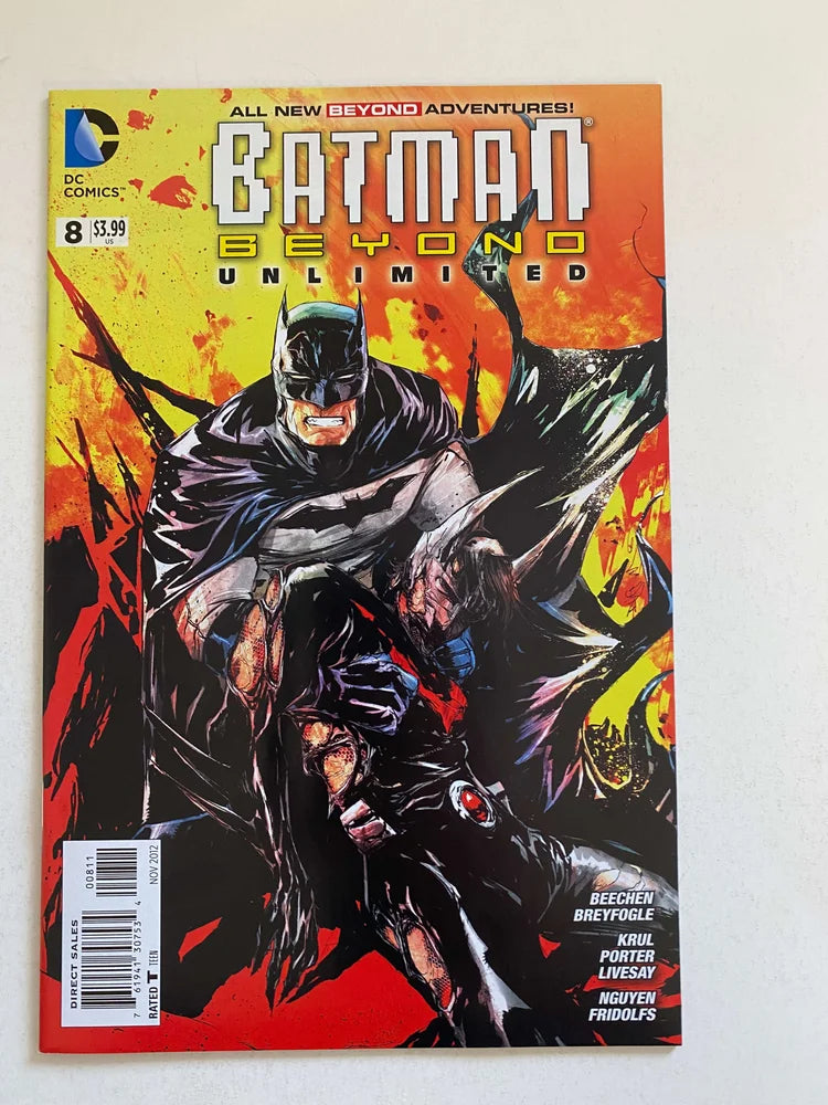 BATMAN BEYOND UNLIMITED #8 NM Dustin Nguyen Cover