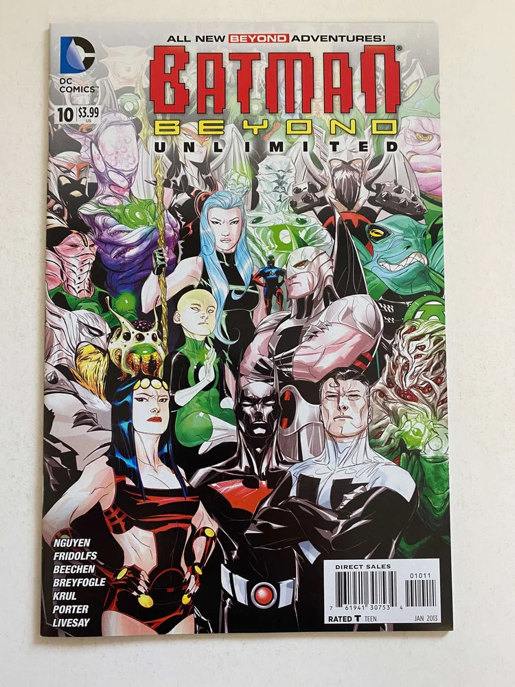 BATMAN BEYOND UNLIMITED #10 NM Dustin Nguyen Cover