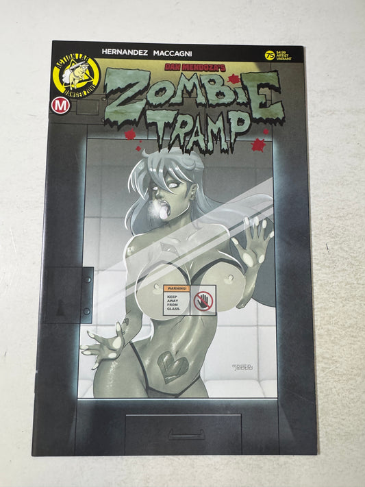 ZOMBIE TRAMP #76 VF/NM Dennis Budd Variant
