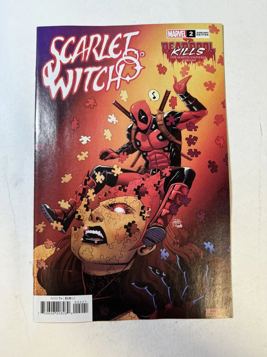SCARLET WITCH #2 Vol 4 NM Deadpool Howell Variant