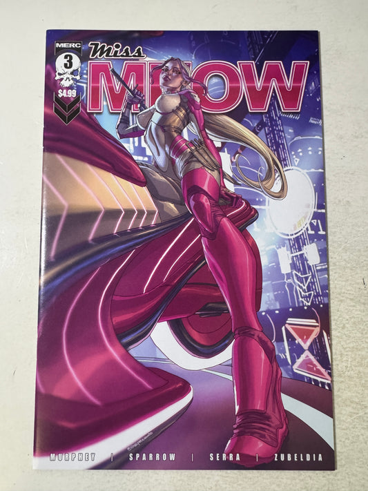 MISS MEOW #3 NM 2nd Print Pete Woods Variant