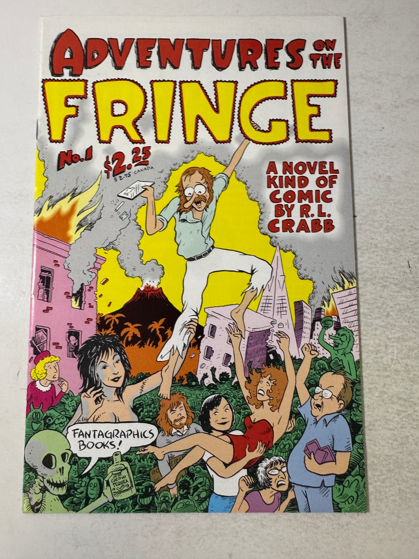 ADVENTURES ON THE FRINGE #1 VF/NM