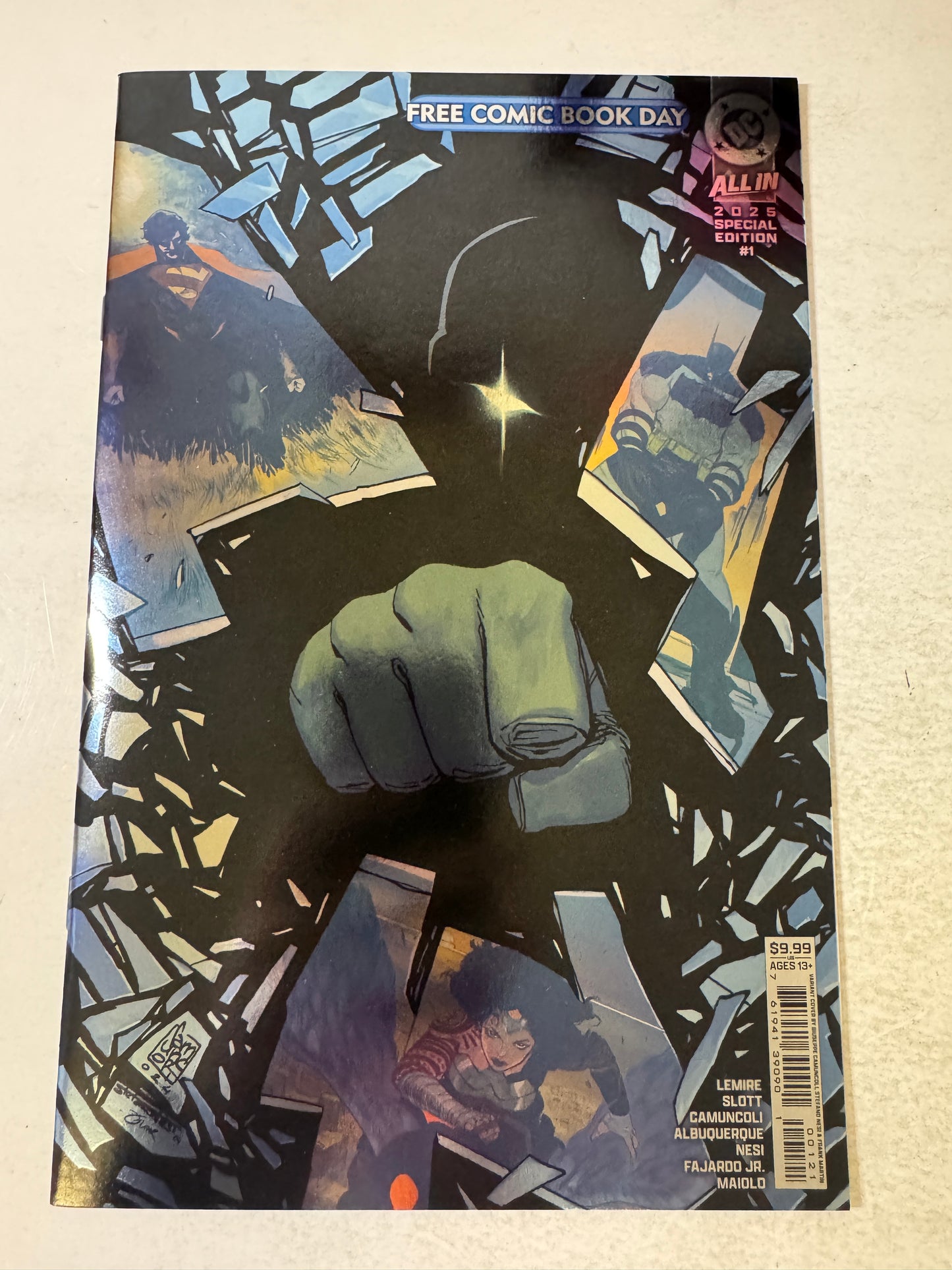 DC ALL IN 2025 NM FCBD Foil Variant