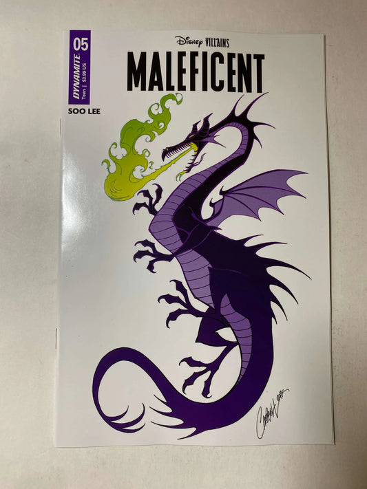 DISNEY VILLAINS : MALEFICENT #5 NM J Scott Campbell Variant
