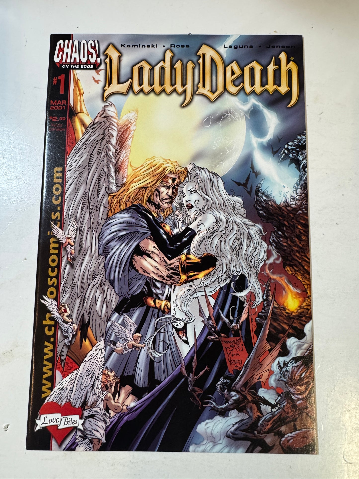 LADY DEATH Love Bites #1 NM